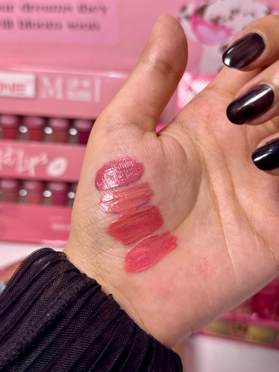 KS-ONE Liquid Lipstick 4-Piece Set