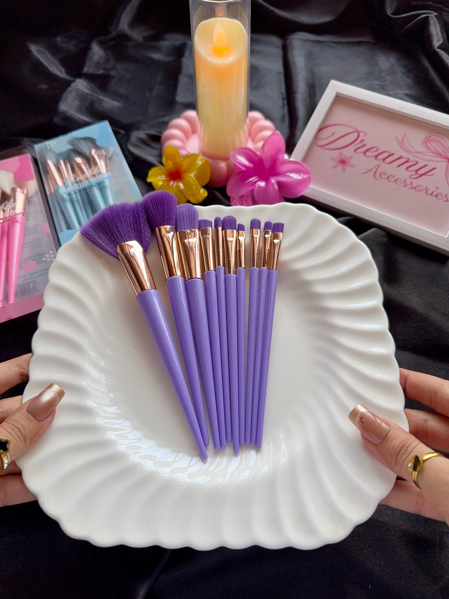 Ruibla Professional Makeup Brush Set of 10