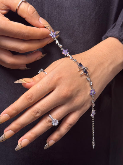 Rapunzel Flower Vine Bracelets (Stainless Steel)