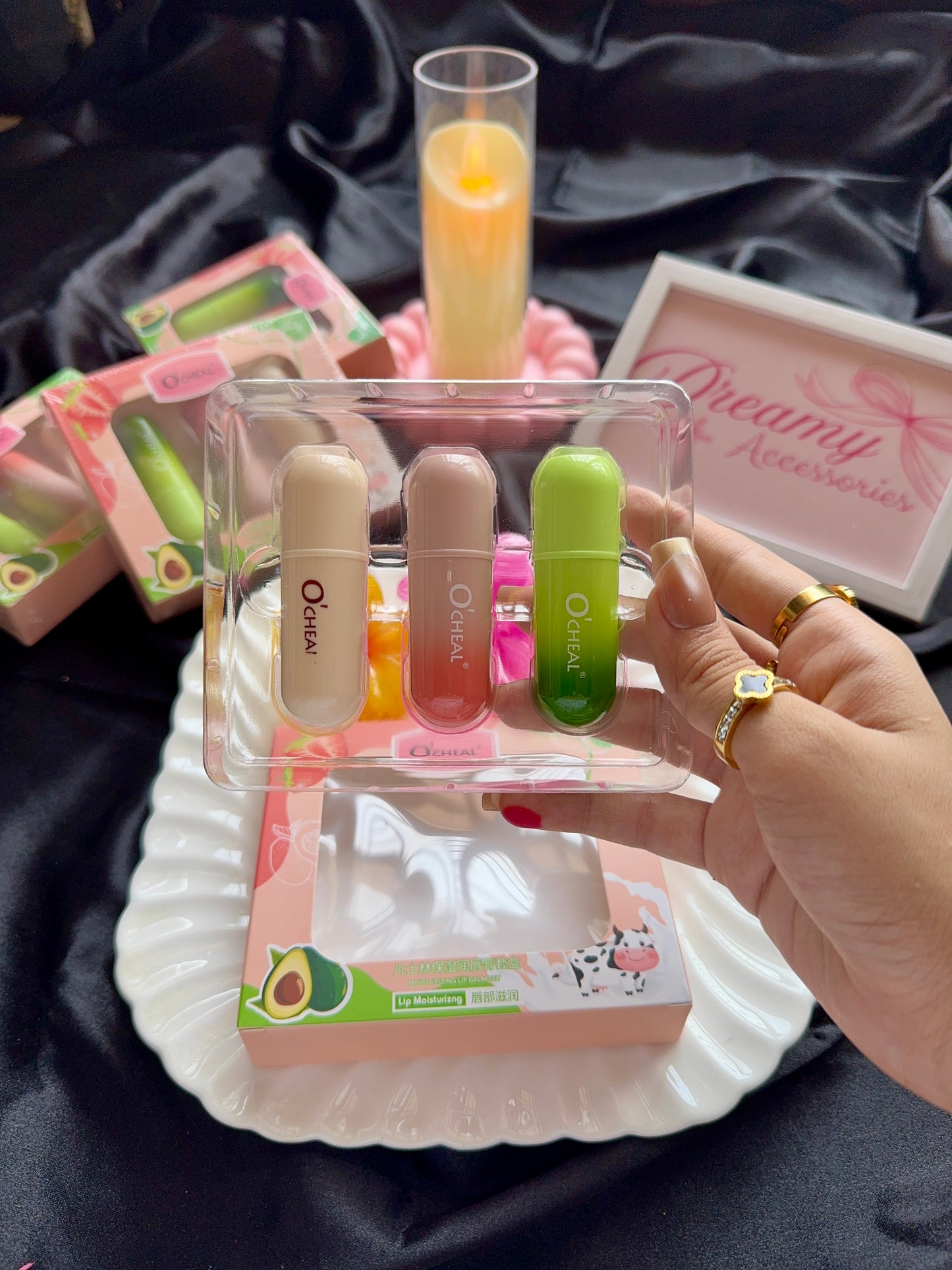 3in1 Ocheal Lipbalm Pack