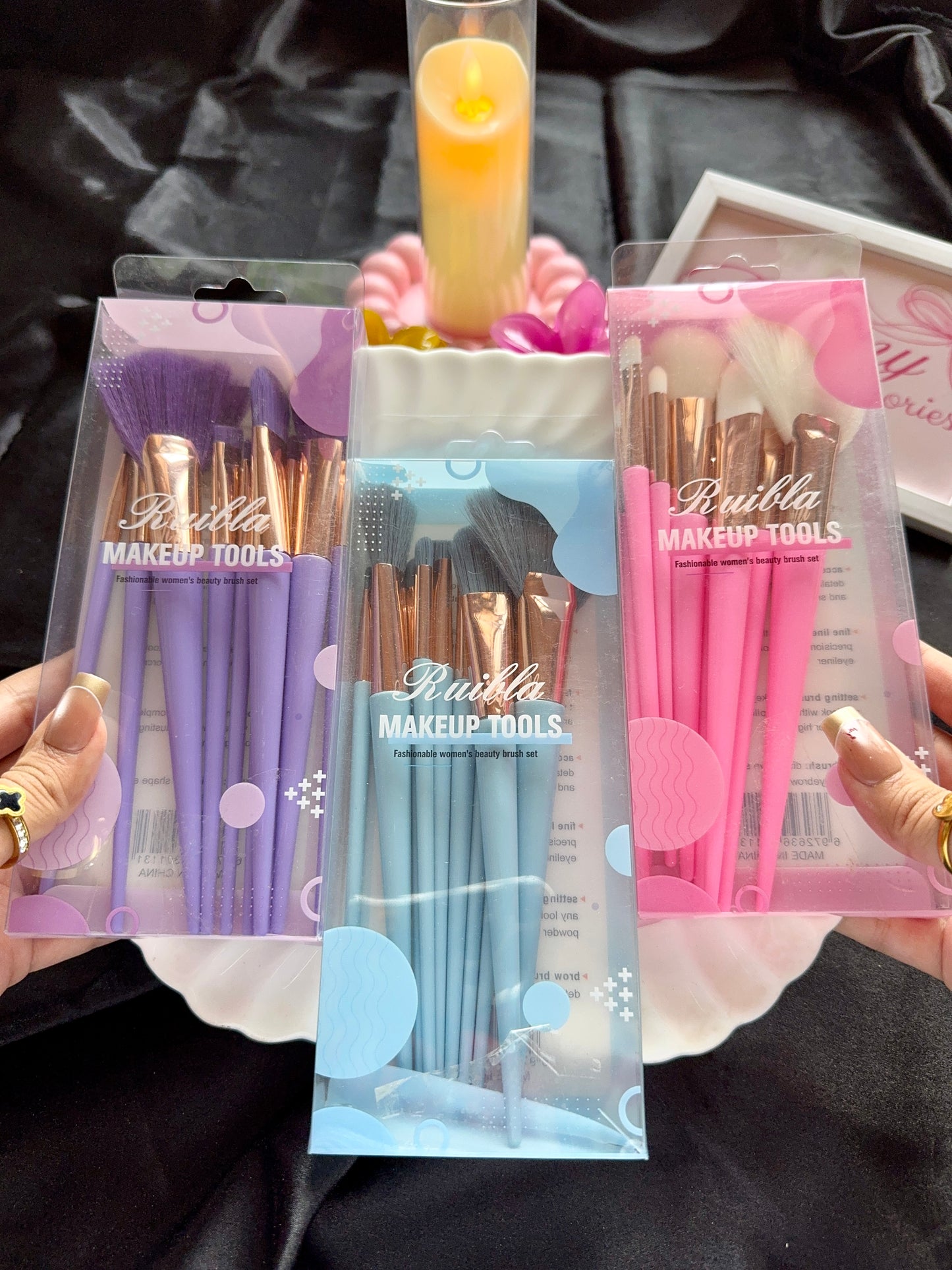 Ruibla Professional Makeup Brush Set of 10