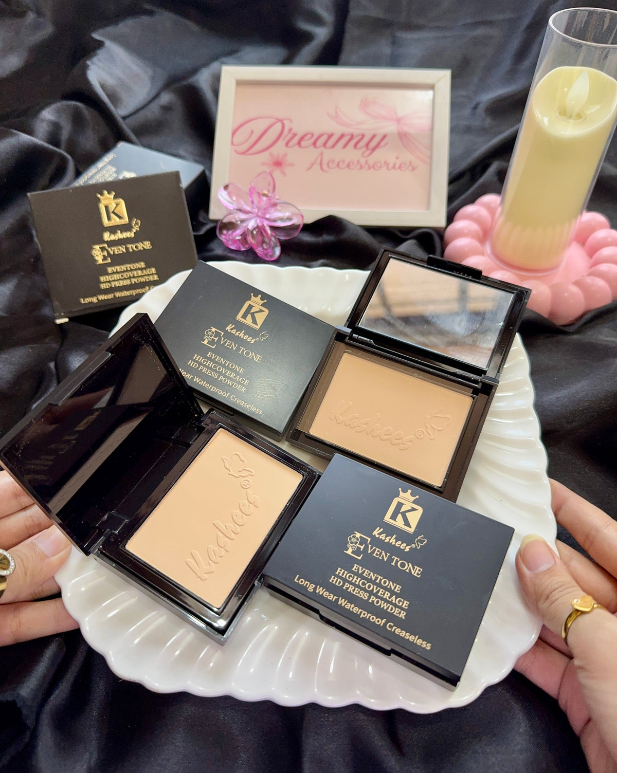 Kashees Even Tone HD Press Compack Powder