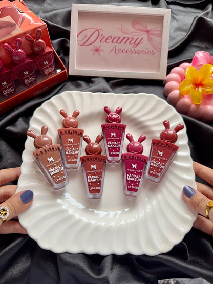 Huda Matte Me Cute bunny Caps Lip Gloss