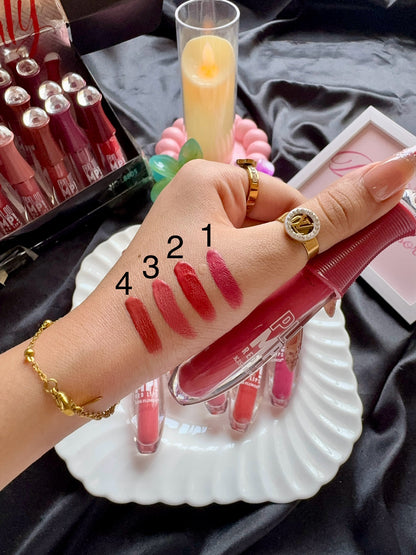 KISS FLOWER Velvet Texture Lip Gloss PLUMP!