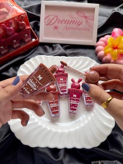 Huda Matte Me Cute bunny Caps Lip Gloss