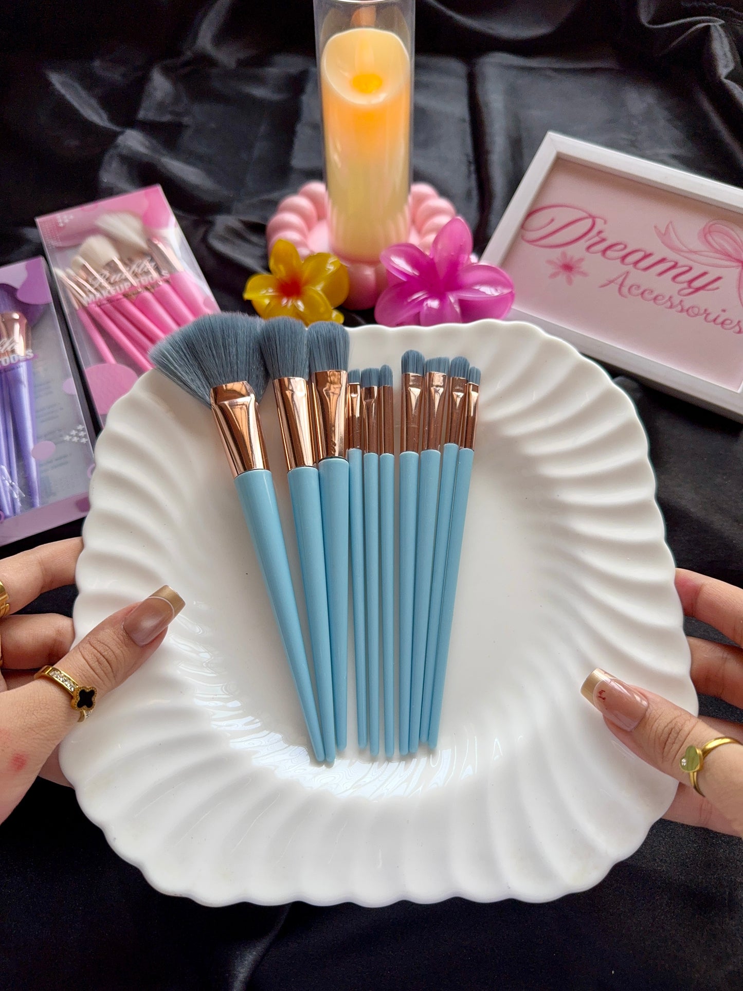 Ruibla Professional Makeup Brush Set of 10
