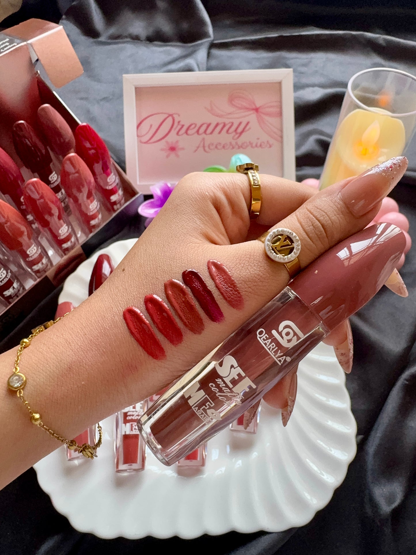 QEARLYA® SEF Matte Color Liquid Lipstick