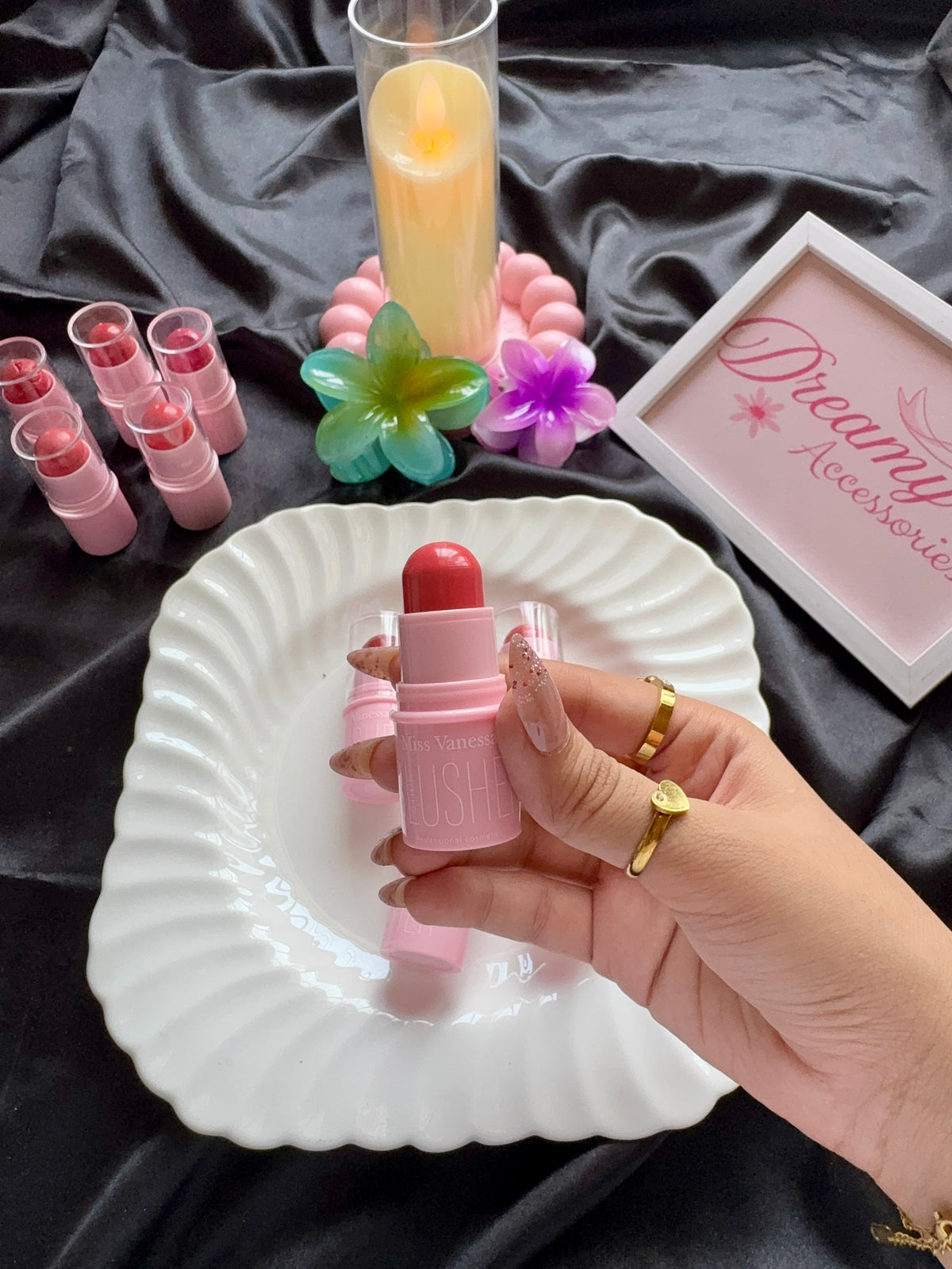 Miss Vanessa Stick Blusher / Cream Blush Stick