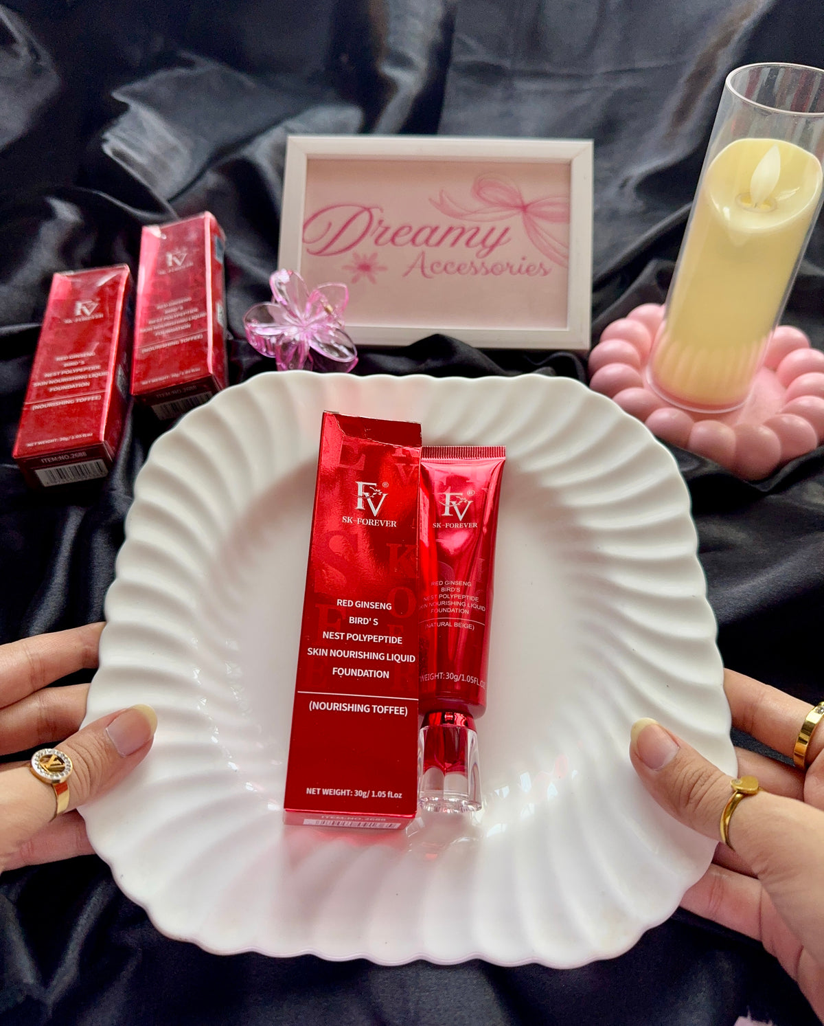 FV SK-Forever Red Ginseng & Bird's Nest Polypeptide Liquid Foundation!