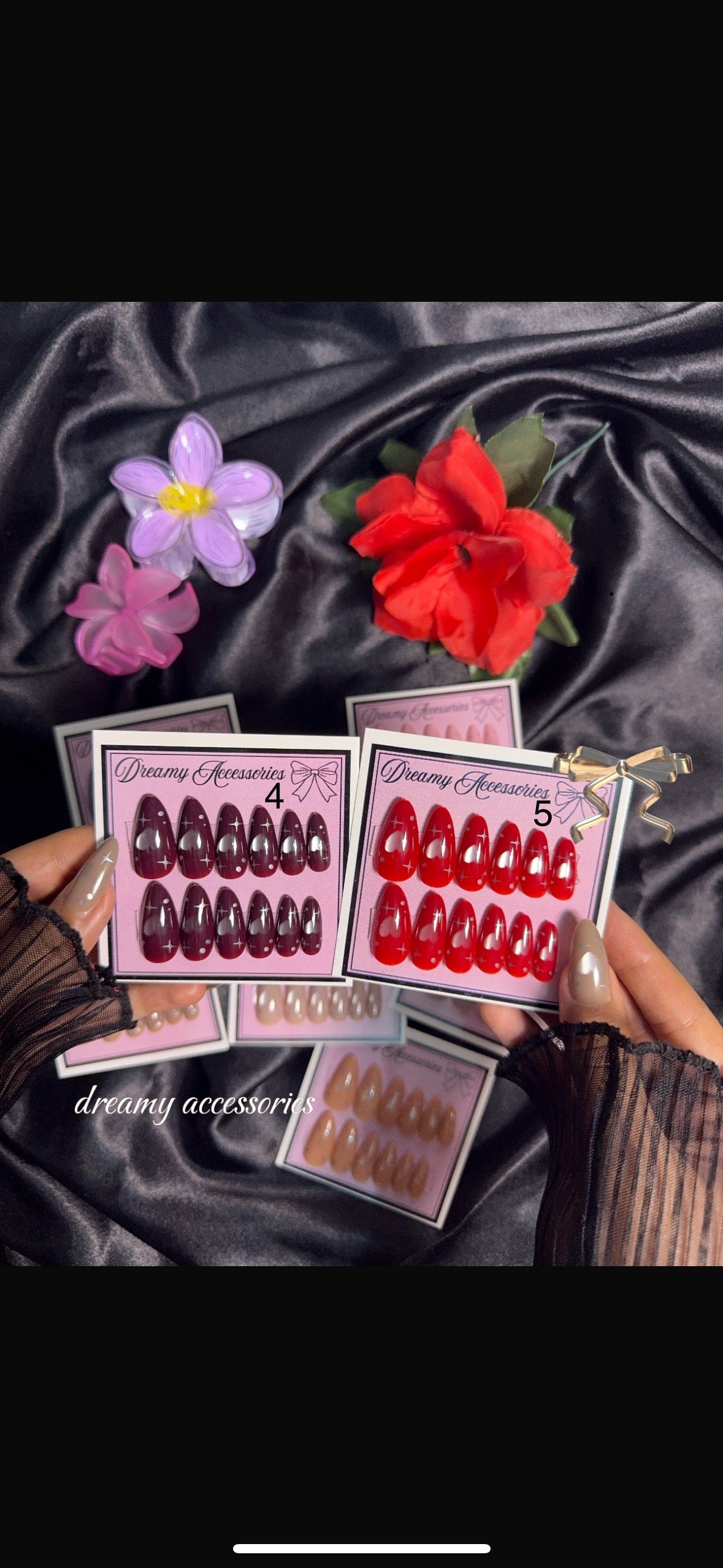 12Pcs Silk Nude Nails Set with Application ket