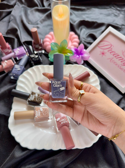 Aqua Glam Nail Polish Collection