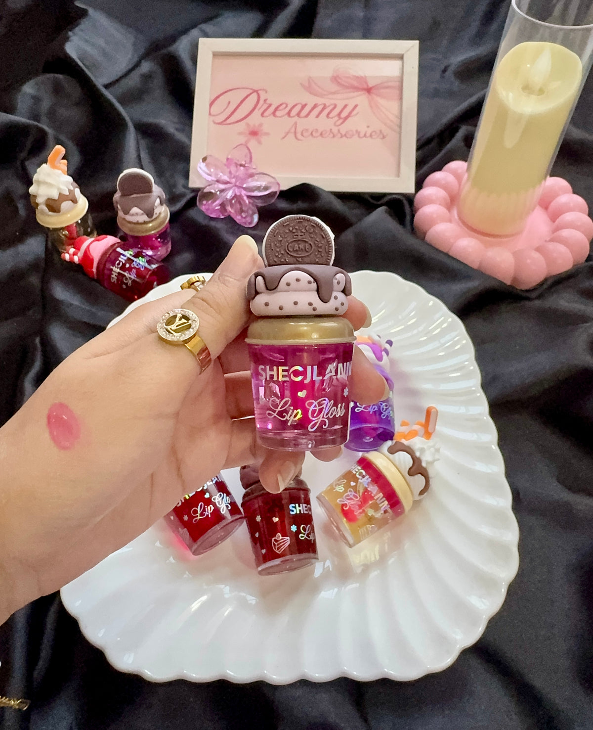 3D Sheglan Dessert Lip oils
