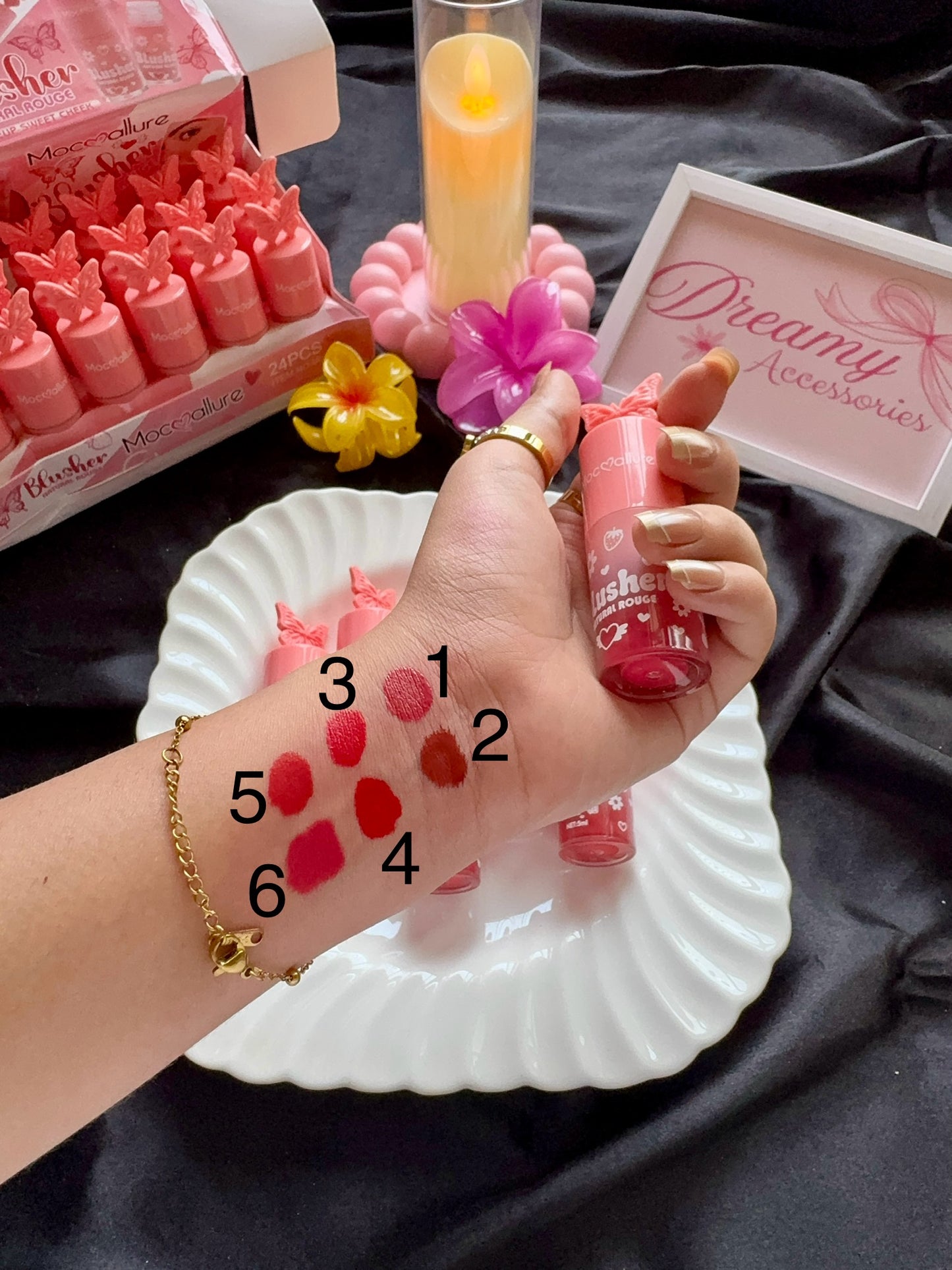 Mocallure Butterfly Liquid Blusher Puff Applicator 🫶🏻