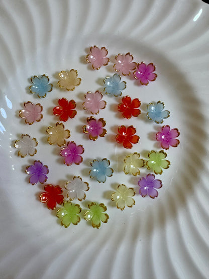 20g Pack Flower Beads For Bracelets