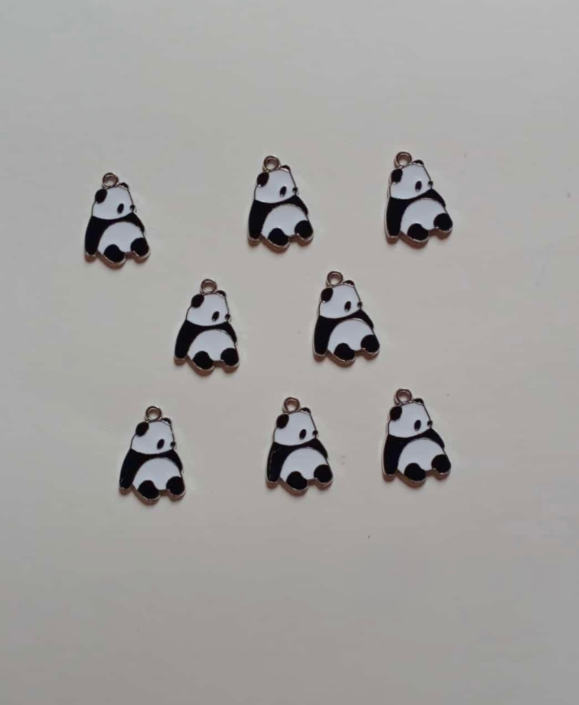1Pc Panda Charm For Bracelets & Necklace
