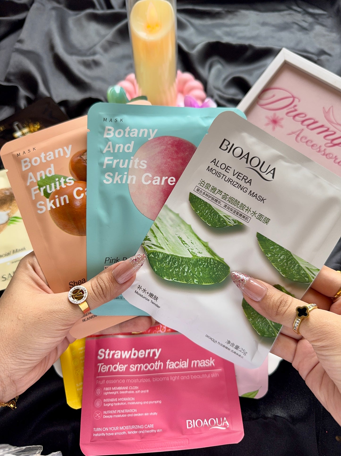 Hydrating Fruit Extract Sheet Mask Collection (Bioaqua / Sadoer)