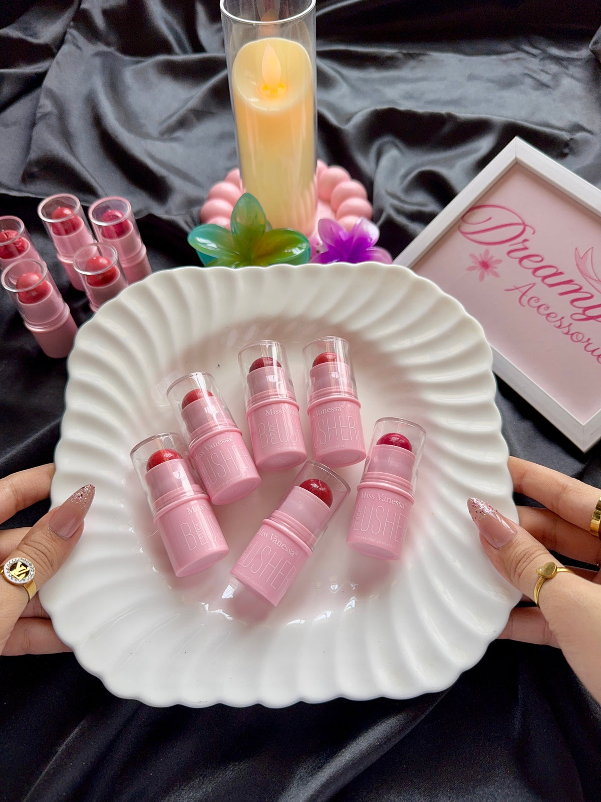 Miss Vanessa Stick Blusher / Cream Blush Stick