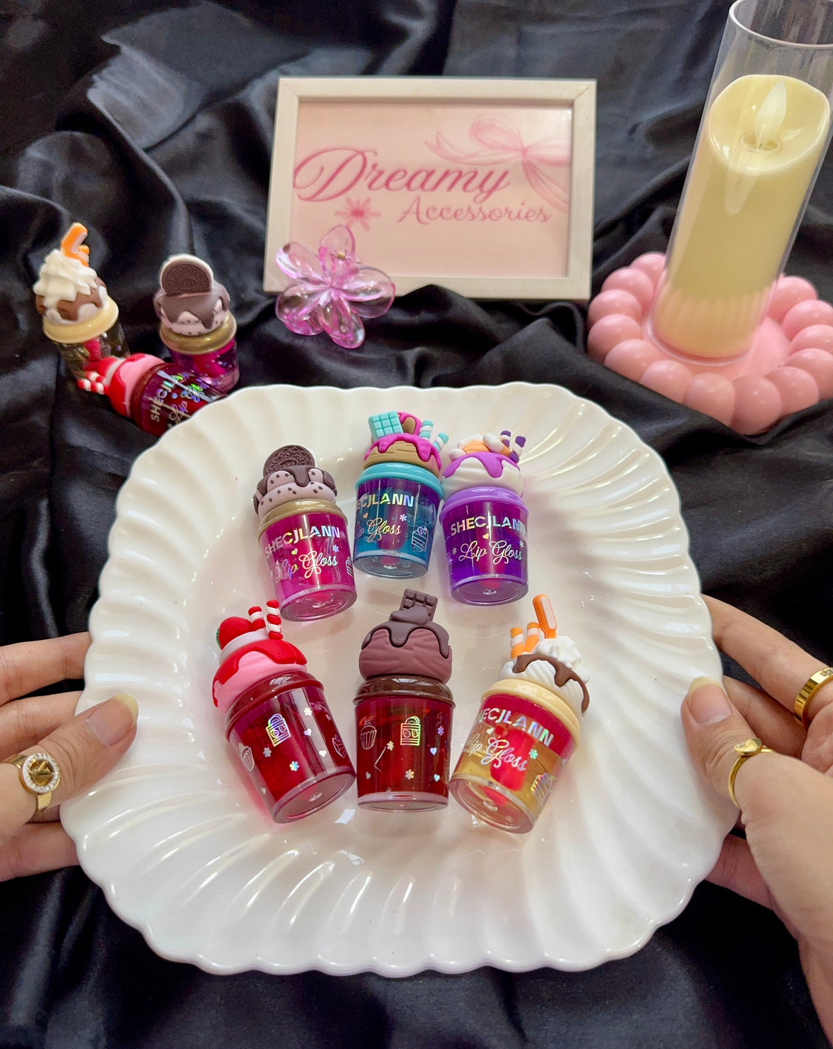 3D Sheglan Dessert Lip oils