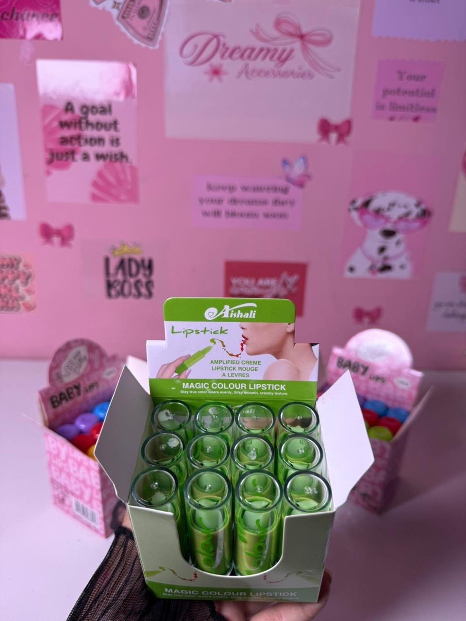 Aishali Magic Colour Change Lip balm