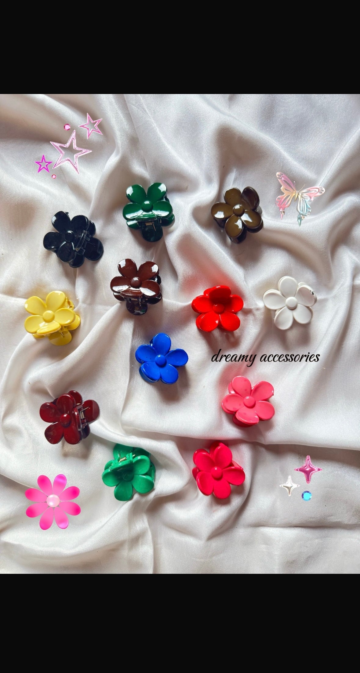 Cute Flower Claw Clip (Small Size)