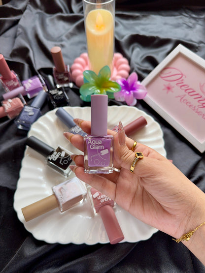 Aqua Glam Nail Polish Collection