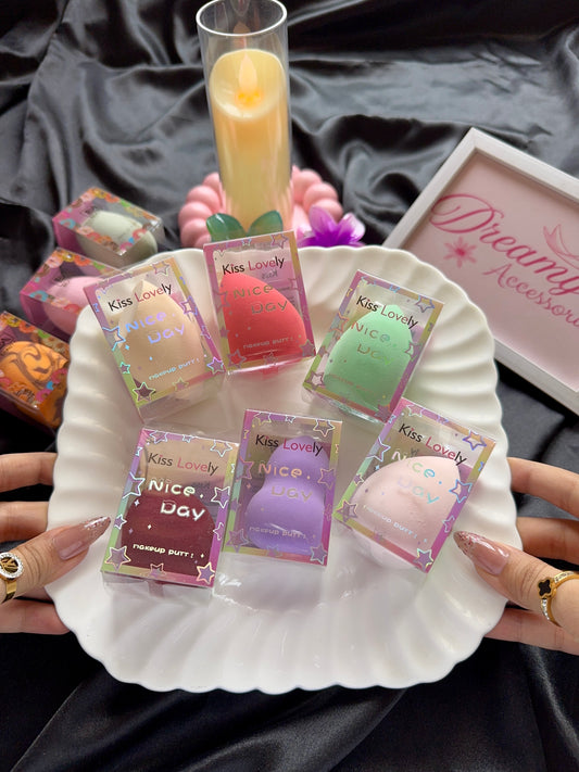 Kiss Lovely "Nice Day" Soft Beauty Blender Sponge (Single Boxed)