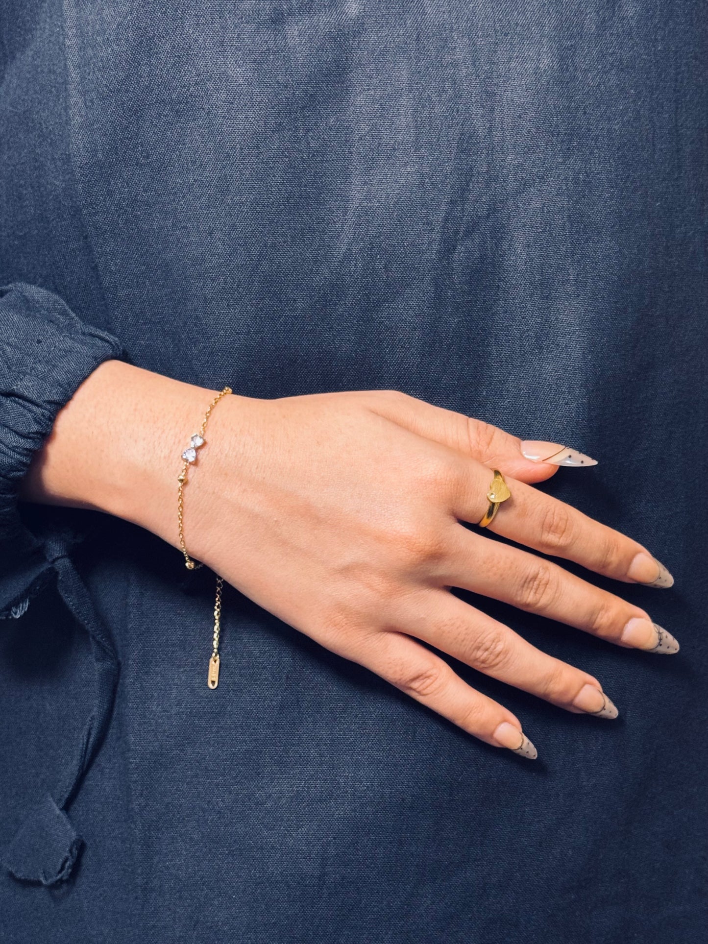 Stainless Steel Bow Chain Bracelets 🎀