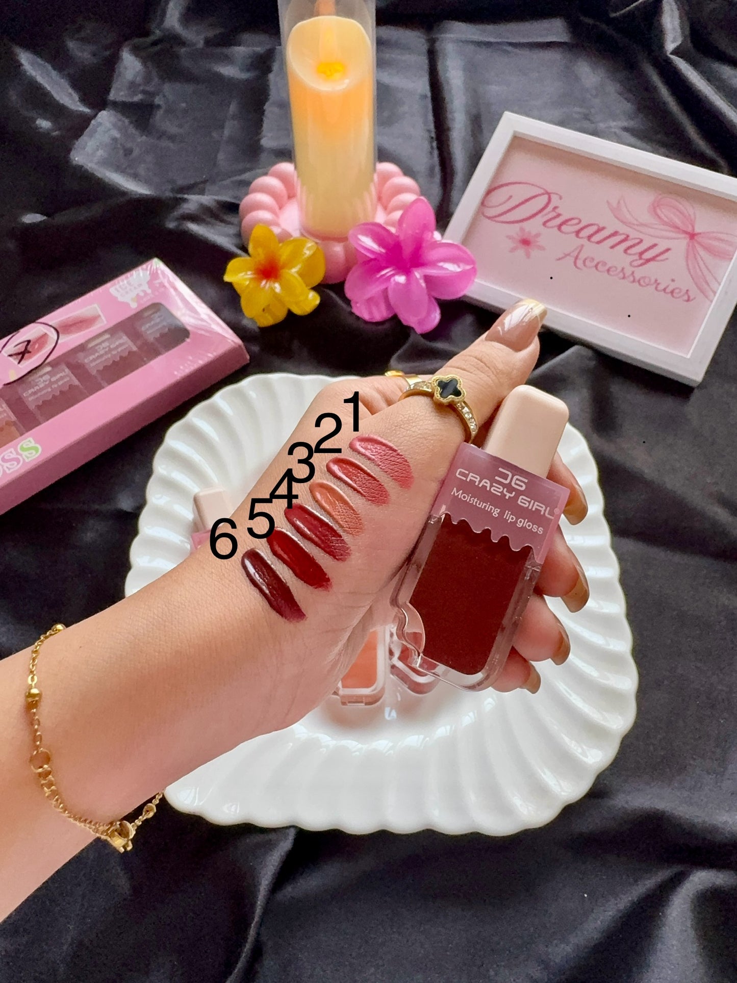 CG Crazy Girl® Ice Cream Popsicle Moisturizing Lip Glosses