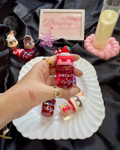 3D Sheglan Dessert Lip oils