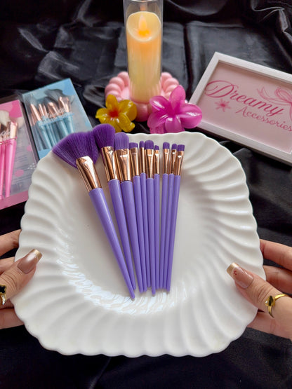Ruibla Professional Makeup Brush Set of 10