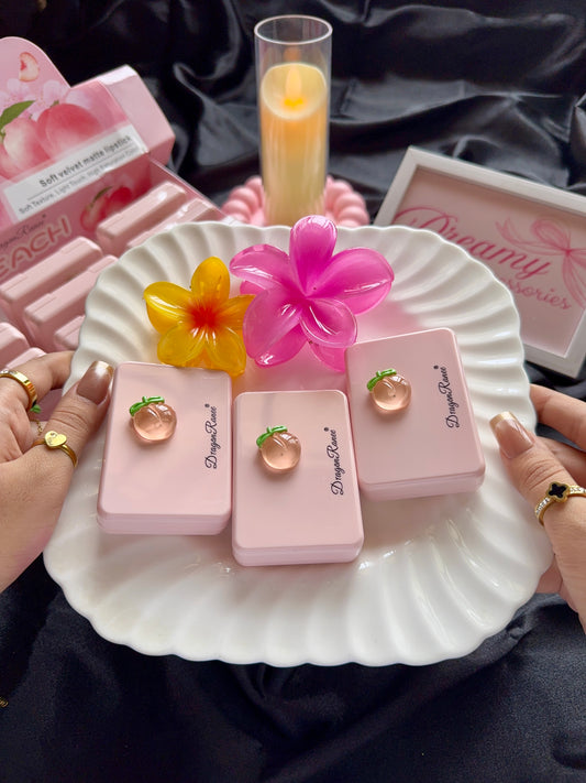 5in1 Dragon Ranee Soft Velvet Matte Lipstick Pack – Peach Edition