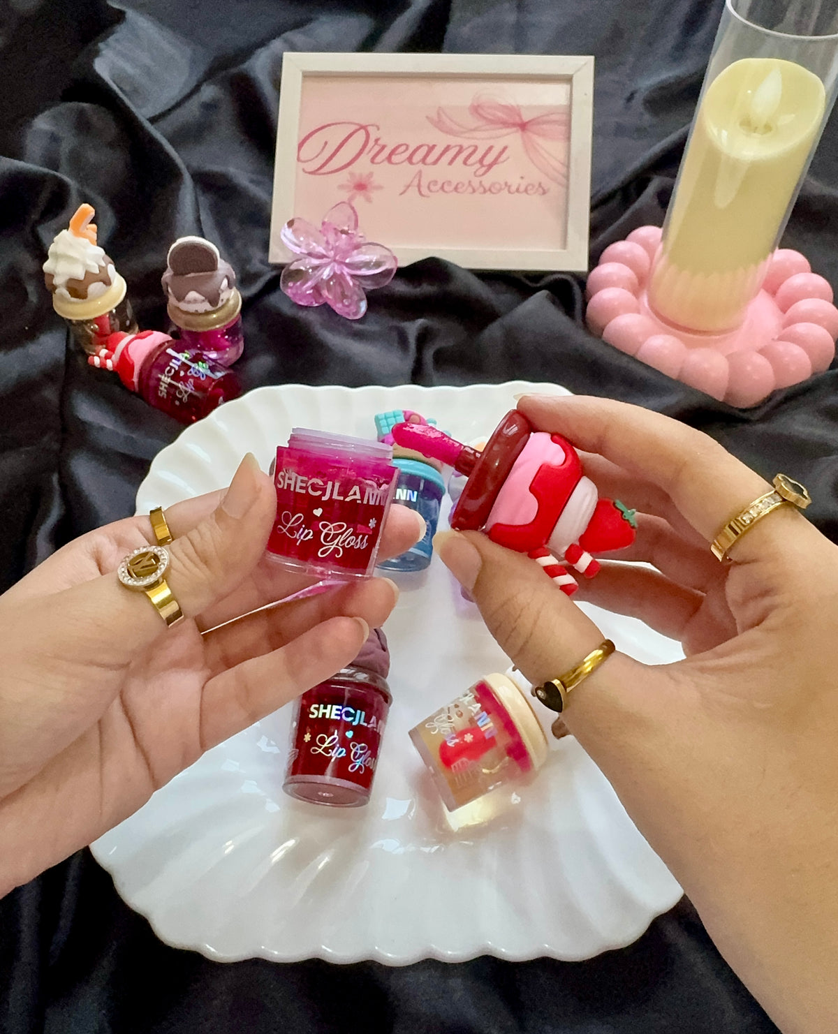 3D Sheglan Dessert Lip oils