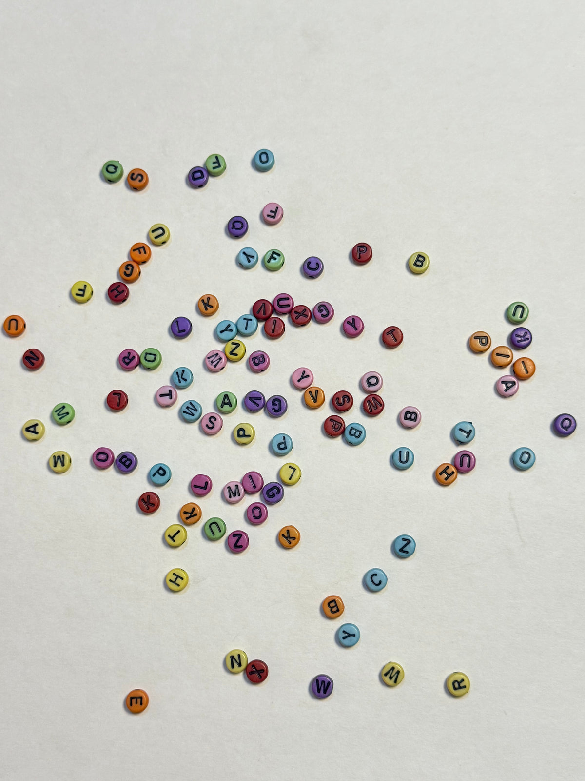 1Pack 50g Mix Alphabets For Handmade Jewelry