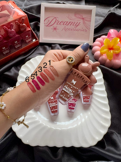 Huda Matte Me Cute bunny Caps Lip Gloss