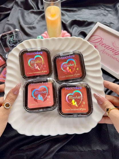 Moccallure Bow Powder Blusher Compact 🫶🏻