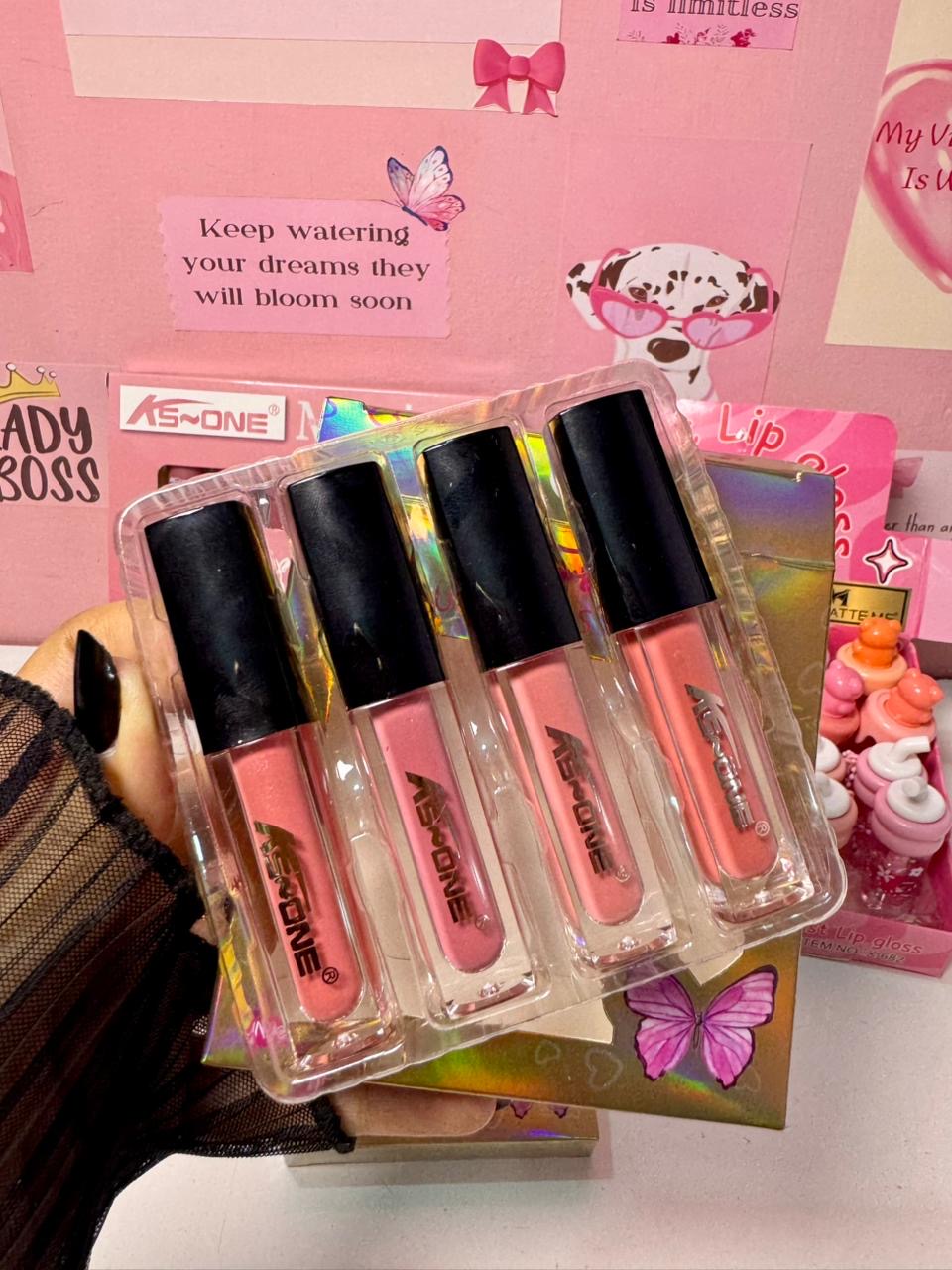 KS-ONE Liquid Lipstick 4-Piece Set