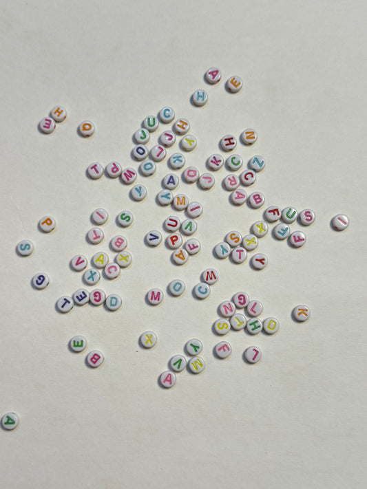 1Pack 50g Multi Alphabets
