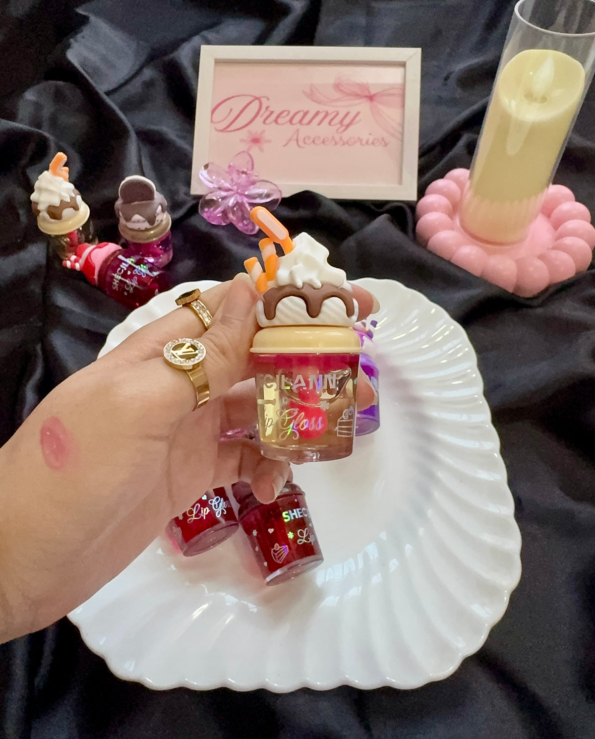 3D Sheglan Dessert Lip oils