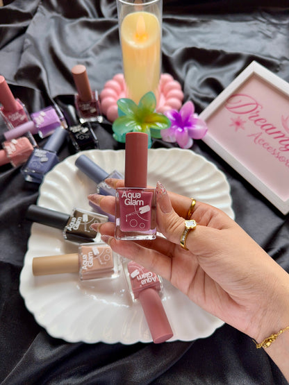 Aqua Glam Nail Polish Collection