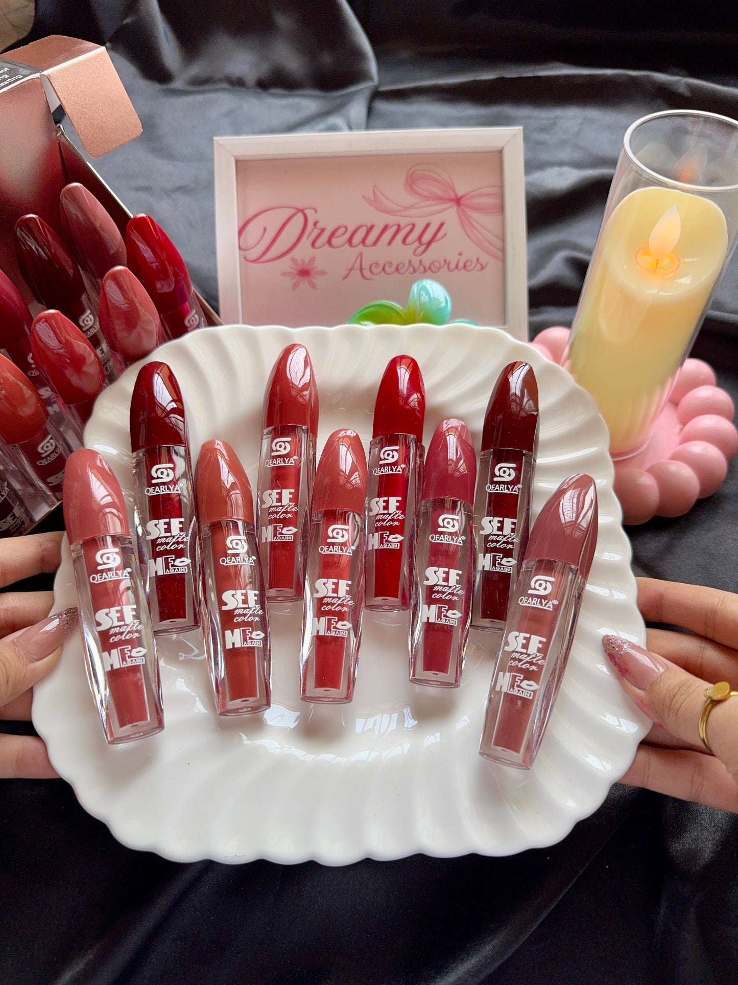 QEARLYA® SEF Matte Color Liquid Lipstick