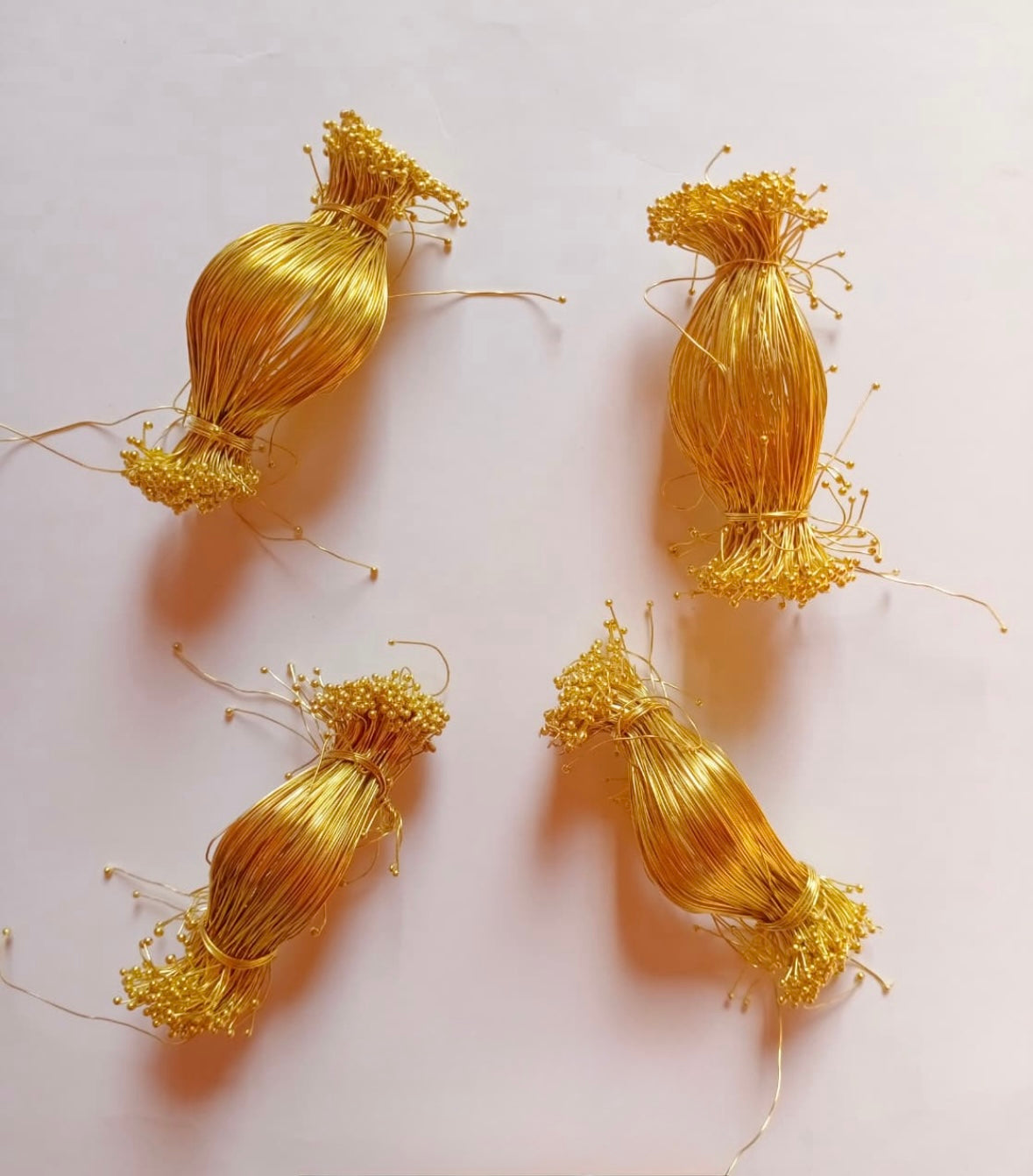 1 Golden Loreal Bunch For Gajra bracelets