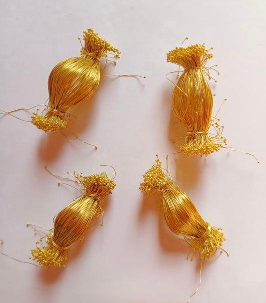 1 Golden Loreal Bunch For Gajra bracelets