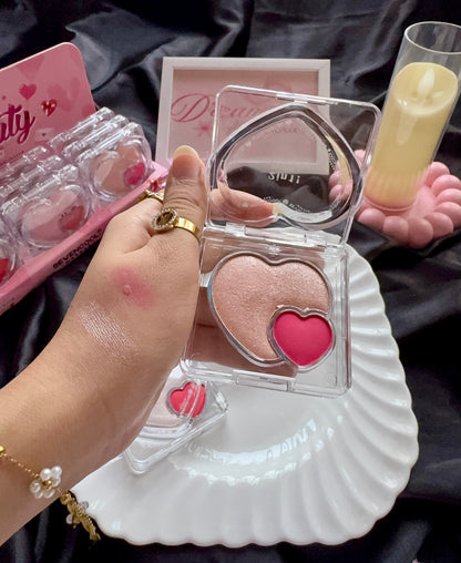Sevencool 2in1 Highlighter & Blushon Pack 💞