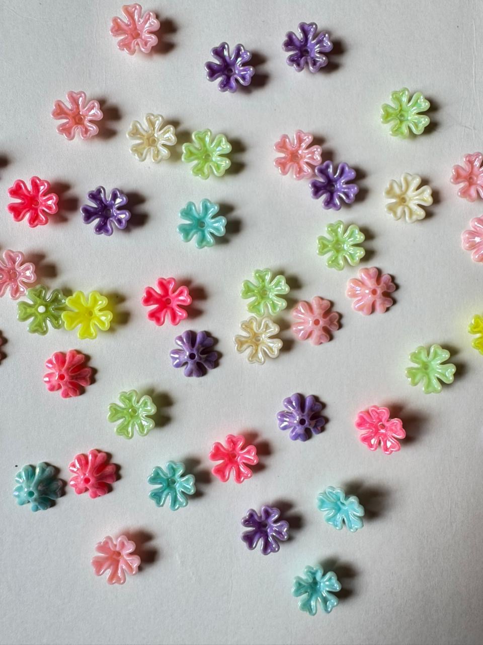 1Pack 20g Floral Beads For Bracelets