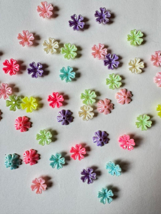 1Pack 20g Floral Beads For Bracelets