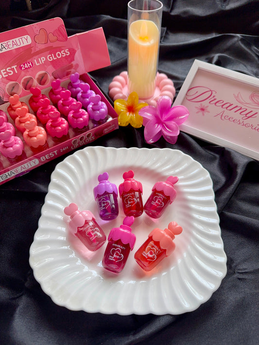 AIYISHABEAUTY 24H Shine Love Lip Gloss 🎀