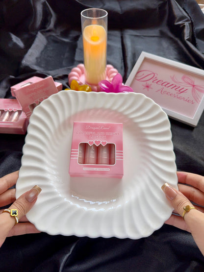 Dragon Ranee Mini Colorful & Bright Lip Balm & Lipstick Set (Pack of 4)