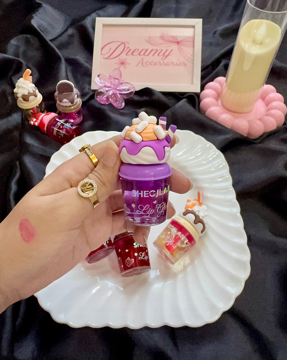 3D Sheglan Dessert Lip oils