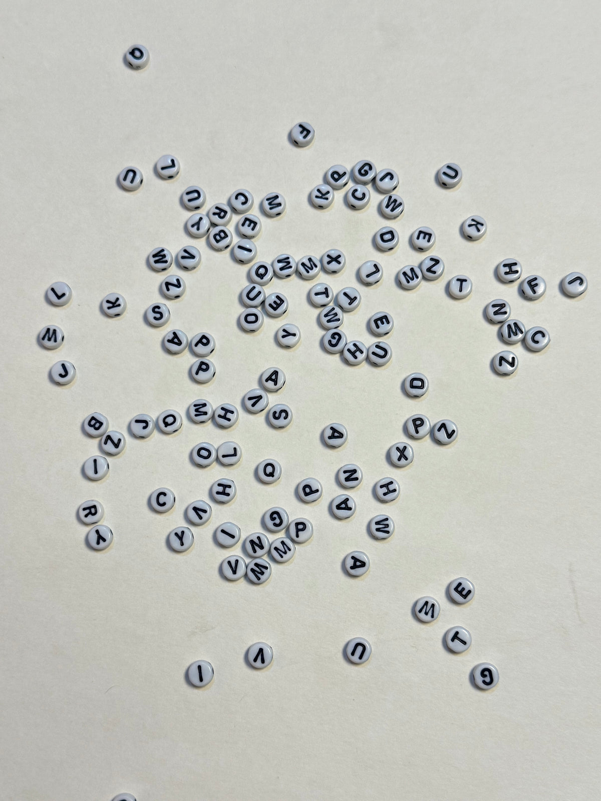 1Pack 50g Mix Alphabets For Handmade Jewelry