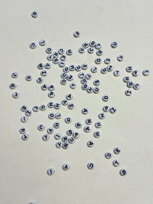 1Pack 50g Mix Alphabets For Handmade Jewelry